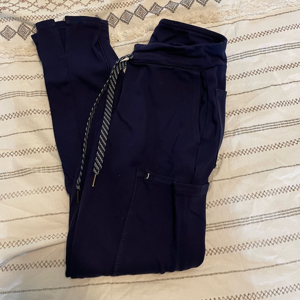 Jaanuu Dark Blue Jogger scrub pants